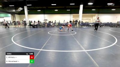 105 lbs Semifinal - Conner Whitely, OH vs Reece Movahead, VA