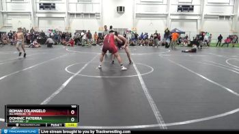 160 lbs Round 3 (10 Team) - Dominic Paterra, Gladiators vs Roman Colangelo, All American