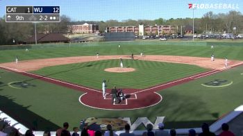 Replay: Catawba vs Wingate | Mar 25 @ 3 PM