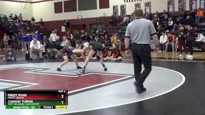 138 lbs Semifinal - Carson Turnis, West Delaware, Manchester vs Mikey Ryan, Mount Vernon