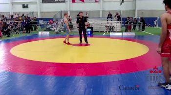 55kg 5th Place Match - Aarav Bhatt, The ROC vs Merric BeauParlant, Lakehead WC