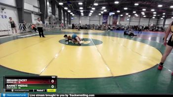 160 lbs Rd# 2 10:30am Friday - Barret Mieras, Iowa Black vs Ibrahim Zacky, Ranger WC