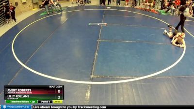 Quarterfinal - Lilly Rollans, Gold Rush vs Avery Roberts, Aviator Wrestling Club