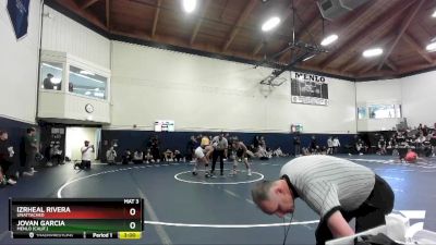 133 lbs Champ. Round 1 - Jovan Garcia, Menlo (Calif.) vs Izrheal Rivera, Unattached