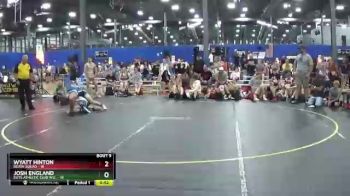 130 lbs Round 3 (6 Team) - Josh England, Elite Athletic Club W.E. vs Wyatt Hinton, Death Squad
