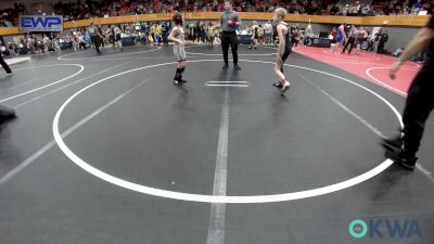 64 lbs Rr Rnd 1 - Trae Siebold, Perkins vs Colton Friddle, Deer Creek Wrestling Club