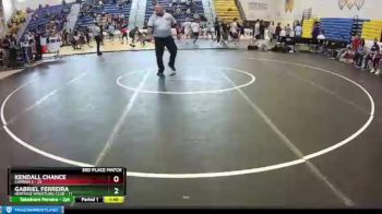 145 lbs Placement (16 Team) - Kendall Chance, Camden 2 vs Gabriel Ferreira, Heritage Wrestling Club