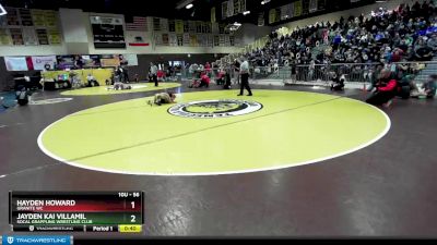 56 lbs Semifinal - Jayden Kai Villamil, Socal Grappling Wrestling Club vs Hayden Howard, Granite WC