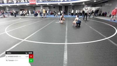 133 lbs Round Of 32 - John Hildebrandt, Drexel vs Noah Tonsor, Army Prep