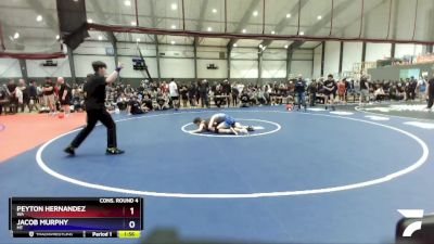 126 lbs Cons. Round 4 - Peyton Hernandez, WA vs Jacob Murphy, MT