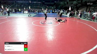 90 lbs Consi Of 8 #2 - Vincenzo Tullo, Bitetto Trained Wrestling vs Marco Lettini, Triumph Trained