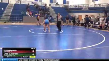 126 lbs Placement Matches (8 Team) - Jake Slovensky, Marist School vs Tyson Morris, Columbus