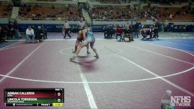 D2-165 lbs Champ. Round 1 - Adrian Calleros, Kofa vs Lincoln Torgeson, Ironwood Ridge