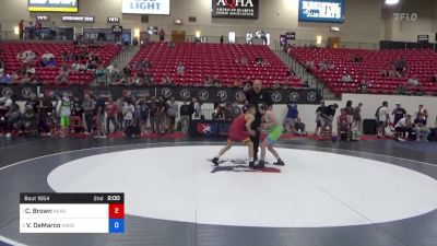 45 kg Cons Semis - Corey Brown, HeadHunters Wrestling Club vs Vincent DeMarco, Askren Wrestling Academy