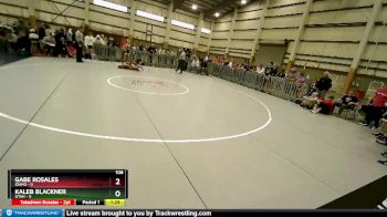 106 lbs Finals (2 Team) - Gabe Rosales, Idaho vs Kaleb Blackner, Utah
