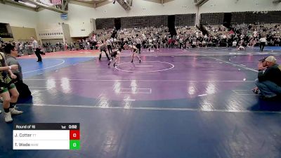 72-J lbs Round Of 16 - Joey Cotter, Team Tugman vs Thomas Wade, North Hunterdon, NJ