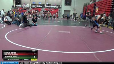 112 lbs Cons. Round 2 - James Mogge, Gracin Wrestling School vs Khalil Jones, Arab Youth Wrestling