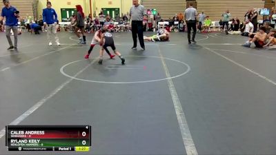 60 lbs Round 4 (6 Team) - Caleb Andress, Warhawks vs Ryland Keily, Henlopen Hammers