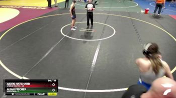 150 lbs Finals (8 Team) - Aliah Fischer, Owatonna vs Aiden Hatchard, LPGE/B Wolves
