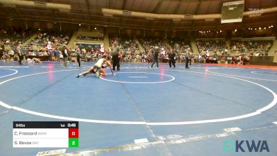 84 lbs Round Of 16 - Casen Frossard, Warrior Wrestling Club vs Stella Bovos, Salina Wrestling Club