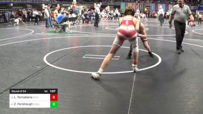 135 lbs Round Of 64 - Levi Tornabene, Peters Township vs Zachary Farabaugh, Strath Haven