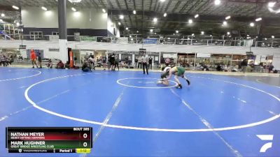 120 lbs Round 4 - Nathan Meyer, Heavy Hitting Hammers vs Mark Hughner, Great Bridge Wrestling Club