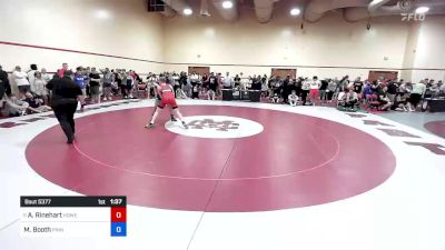 80 kg Rnd Of 32 - Anthony Rinehart, Howe Wrestling School, LLC vs Marcell Booth, Pinnacle Wrestling Club