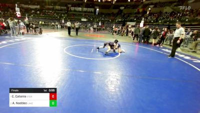 85 lbs Final - Charlotte Catania, Sterling vs Allison Naddeo, Lakeland Jr Wrestling