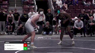 285 lbs Final - Sean Kinney, Nazareth Area vs Elijah Thompson, Bethlehem Catholic