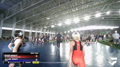 82 lbs Quarterfinal - River Knight, Wasatch Wrestling Club vs Oliver Wight, Utah