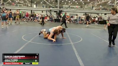 175 lbs Round 4 (8 Team) - Duncan Christensen, Team Shutt Dethrone vs Angle Flores, Savage WA Black