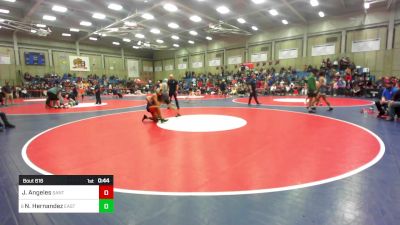 147 lbs Consi Of 8 #1 - Joel Angeles, Santa Maria vs Nicholas Hernandez, East Bakersfield