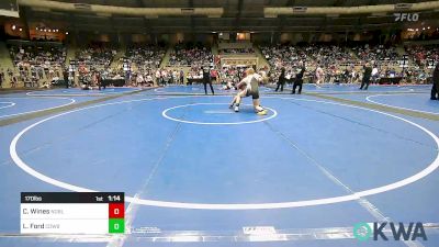 170 lbs Round Of 16 - Connor Wines, Noble Takedown Club vs Logan Ford, Cowboy Wrestling Club