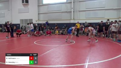 132 lbs Pools - Brady Hofmann, Jacket W.C. vs Devin Hensley, 84 Athletes (VA)