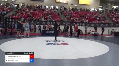 74 kg Cons 32 #1 - Jacob Schmadeke, Thorobred Wrestling Club vs Ryker Fullmer, Team Idaho Wrestling Club