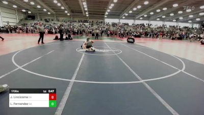 170 lbs Consi Of 16 #1 - Jack Lincicome, OH vs Luis Fernandez, GA