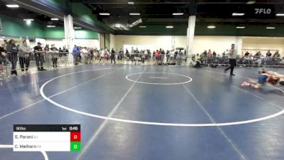 90 lbs Consi Of 16 #1 - Gregory Parani, NJ vs Cameron Melhorn, PA