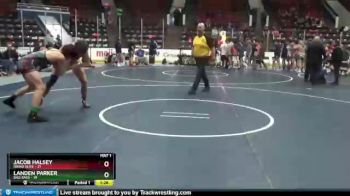 180 lbs Round 3 (4 Team) - Landen Parker, Bad Bass vs Jacob Halsey, Rhino Elite