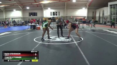 190 lbs Cons. Round 2 - Faith Stevenson, Liberty vs Tyre`Elle Turner, NORTHMONT