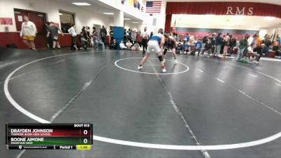 170 lbs Quarterfinal - Boone Aimone, Mountain View vs Drayden Johnson, Thunder Basin High School