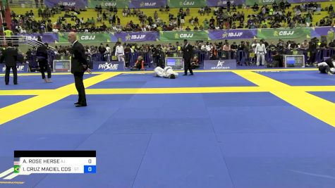 ALEXA ROSE HERSE vs ISIS CRUZ MACIEL COSTA 2024 Brasileiro Jiu-Jitsu IBJJF