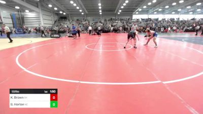 132 lbs Round Of 64 - Kade Brown, OH vs Gunner Horton, NC