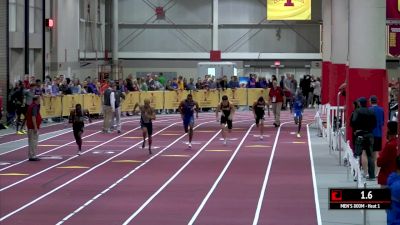 Men's 800m, Heat 1 - Joe White over Eliud Rutto