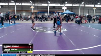 92 lbs Round 5 - Andreas Medrano, Suples vs Lincoln Bastian, Idaho Gold