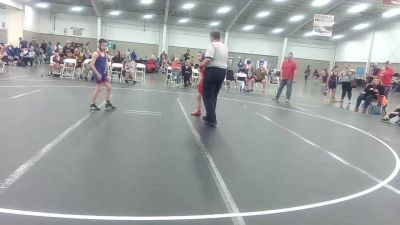 72 lbs Round 2 - Ashby Lloyd, Dinwiddie vs Luke Strumke, Williamsburg Wrestling Club