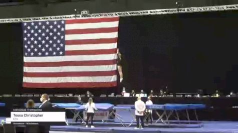 Tessa Christopher - Individual Trampoline, ETA - 2021 USA Gymnastics Championships