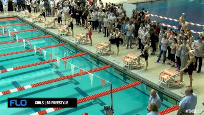 Girls 50 Freestyle - Finals