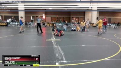 115 lbs Semis & 1st Wrestleback (8 Team) - Brock Finnerty, SHWA vs Will Smith, Contenders WA