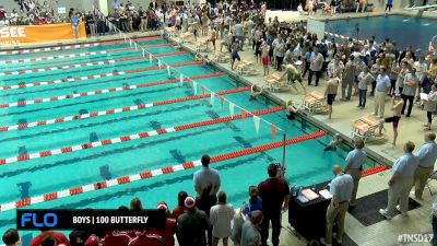 Boys 100 Butterfly - Finals