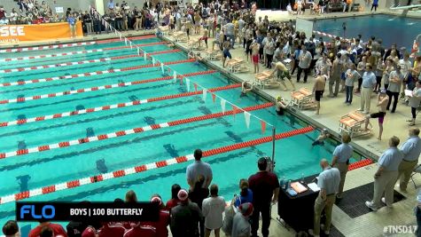 Boys 100 Butterfly - Finals